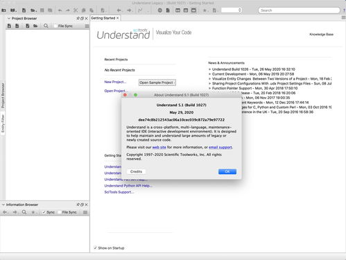 understand for mac 源代码分析维护工具